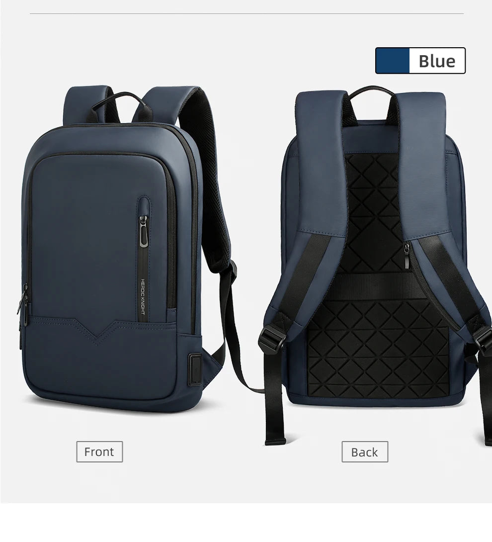HK Slim Backpack For Men 15.6 Inch Laptop Bags Waterproof Minimalist Business Ba - View 22