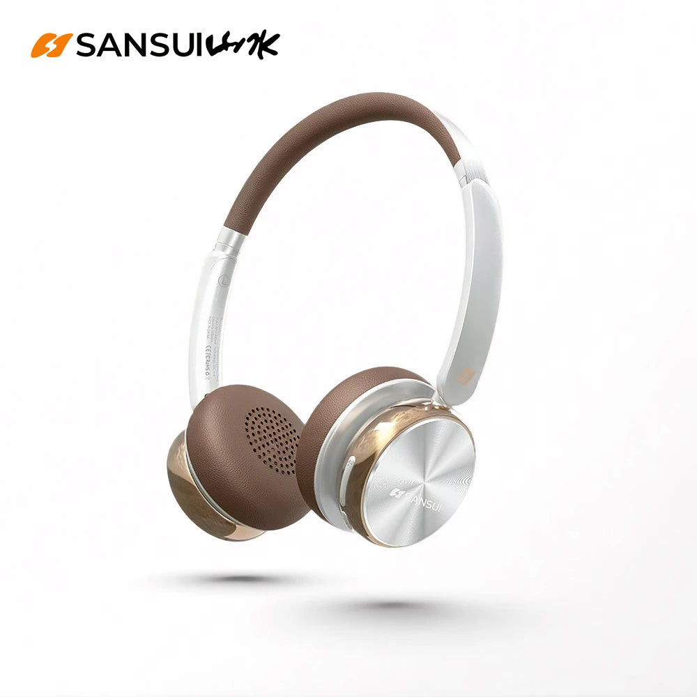 Sansui DT11 ANC Wireless Bluetooth 5.4 Headphone -45dB Active Noise