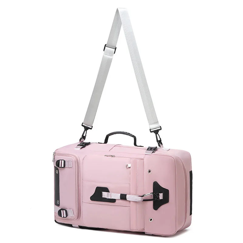 55L Large Capacity Travel Bag For Men 15.6 Inch Laptop Suitcase Backpa - View 25