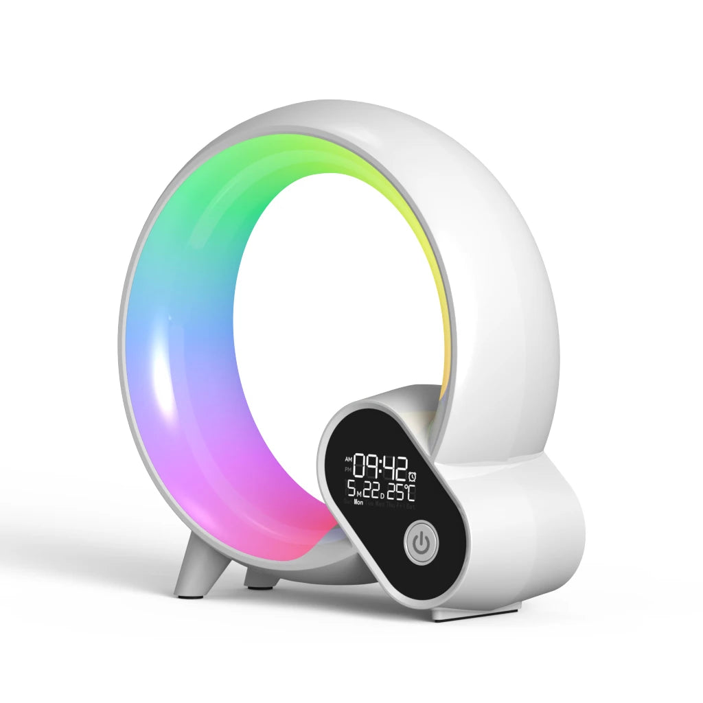 Novelty Smart Q Wake Up Light Ambient Light And Wake-Up Night Light Dimmable Wak - View 17
