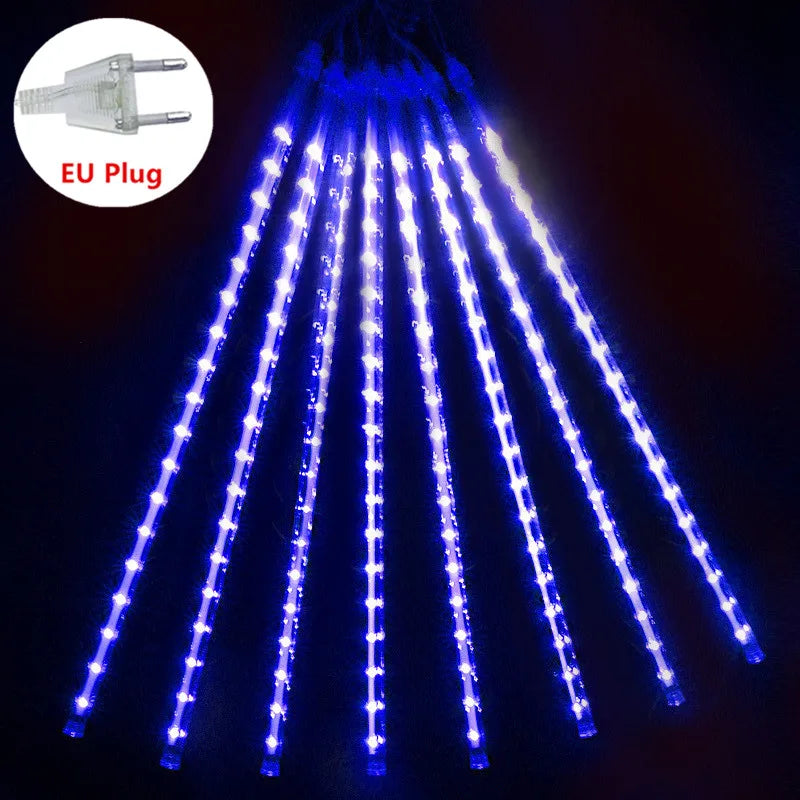 Christmas LED Meteor Garland Festoon Holiday Strip Light Outdoor Water - View 21