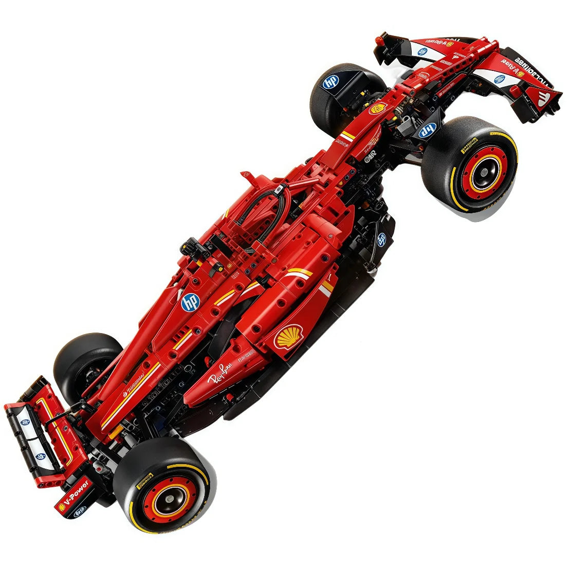 Hot DealsTechnical SF F1 Series RaceCar 42207 Supercar Assemble Puzzle Creative - View 5