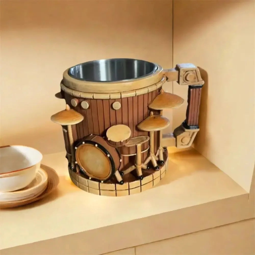 Musical Instrument Coffee Mug Summer And Winter Drink Cup Durable Easy To Clean - View 6