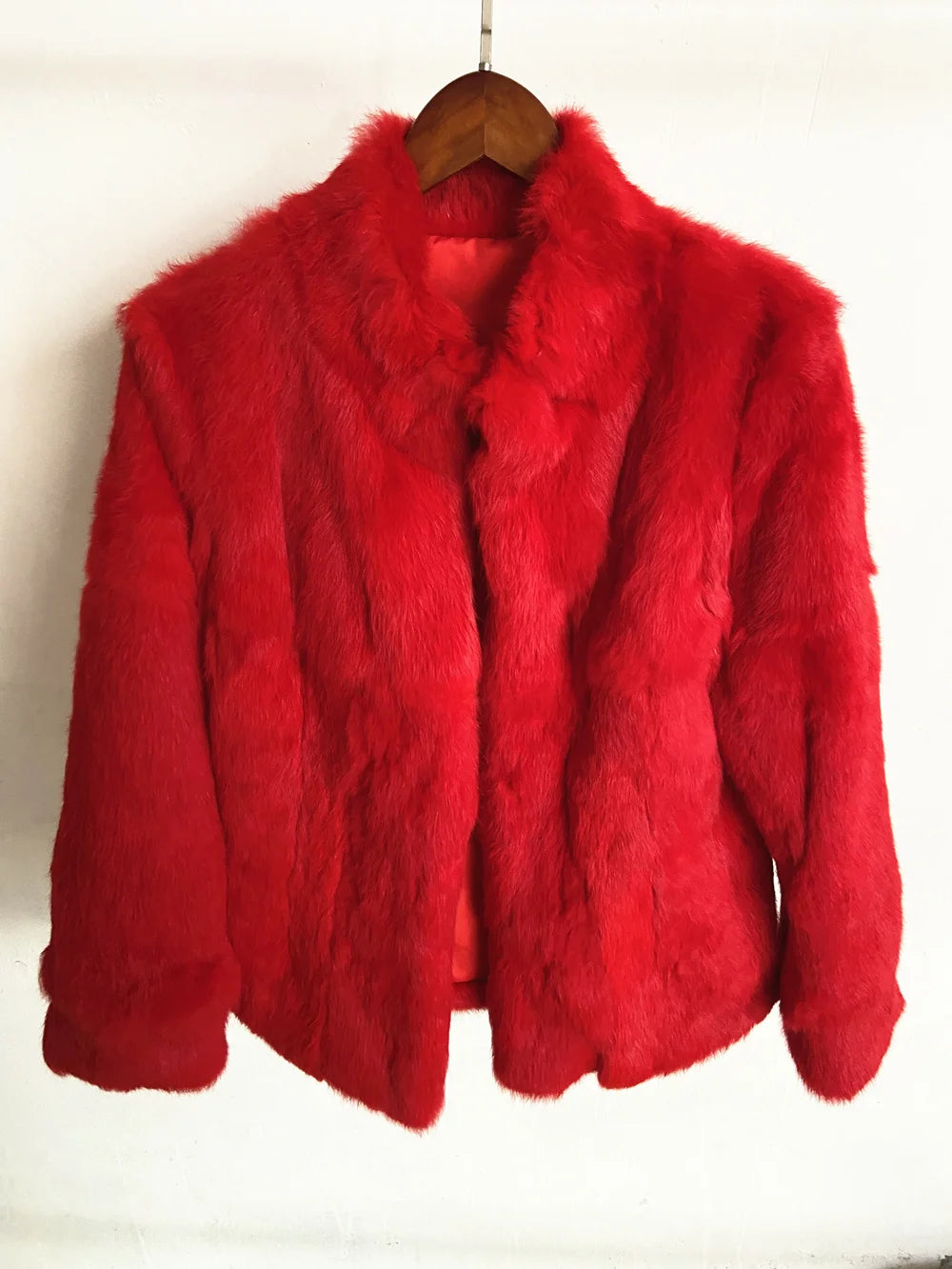 Fancy Rani Natural Rabbit Fur Coat Women Winter Jacket Real Leather And Fur Wome - View 41