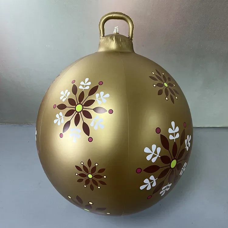 60cm Outdoor Christmas Inflatable Decorated Ball PVC Giant Big Large B - View 30