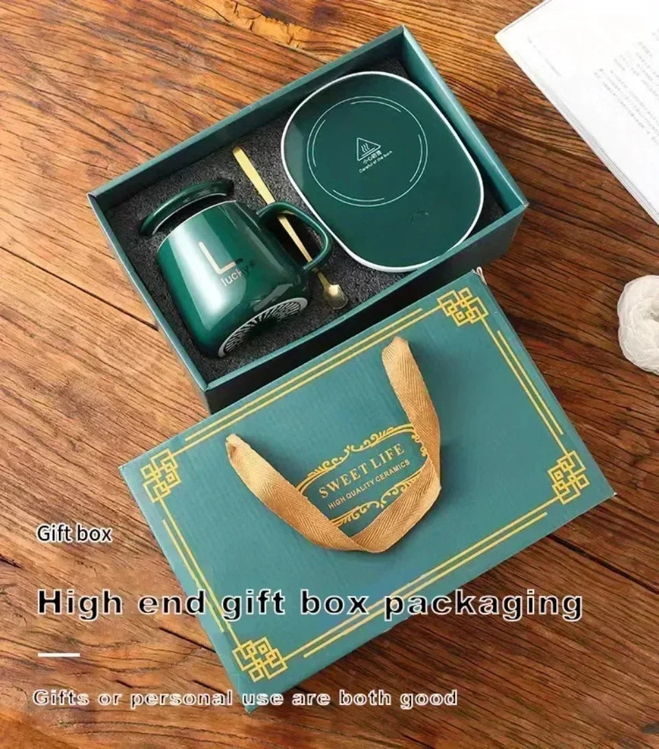 Mug Christmas Gift Set Simplicity Practical Thermostat Cup Multi Scenario Apply - View 12