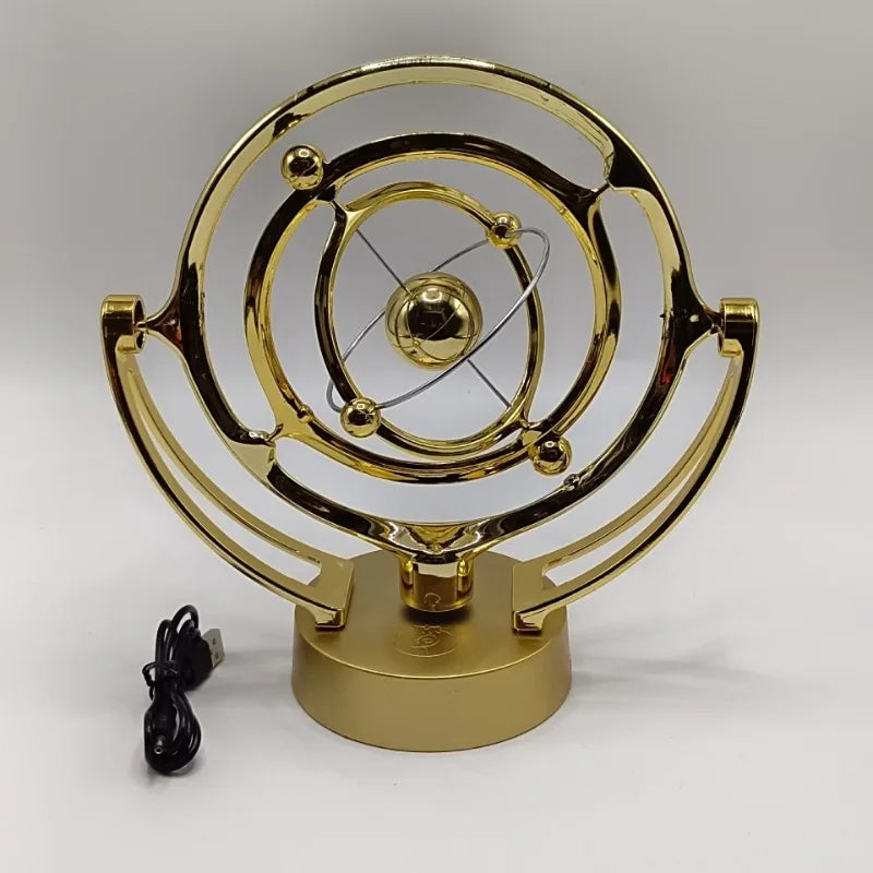 New Earth Perpetual Motion Instrument Desktop Model Rotating