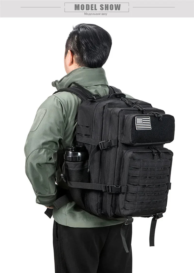 25L/45L Men's and Women's Tactical Backpacks , Outdoor Activities, Sma - View 34