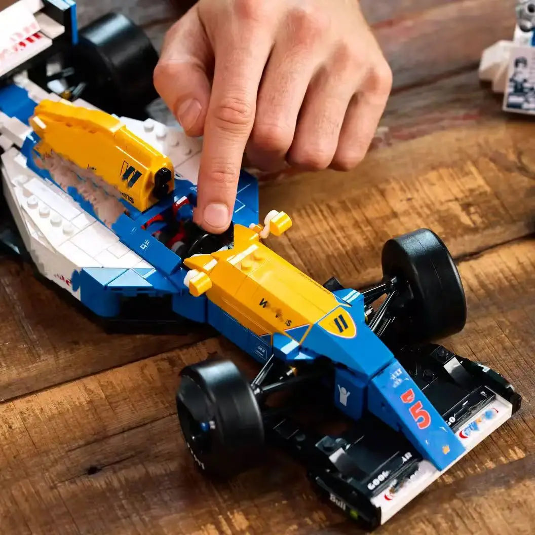 10353 Racing Car Model Mechanical Building Block Assembly Adult Gift C - Side View