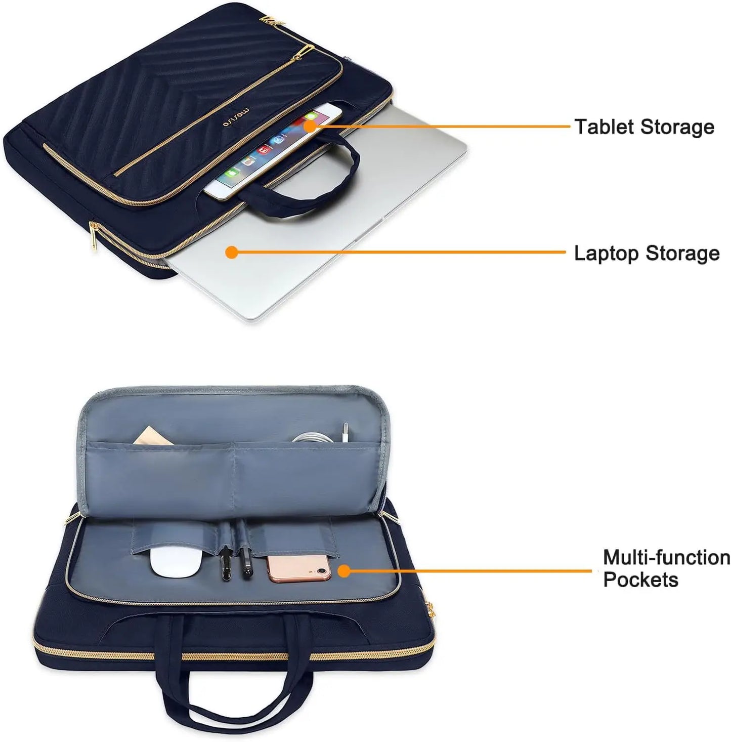Laptop Bag Handbag 13 14 15 16 inch for MacBook Air Pro M1 M...