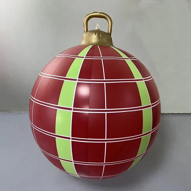 60cm Outdoor Christmas Inflatable Decorated Ball PVC Giant Big Large B - View 47