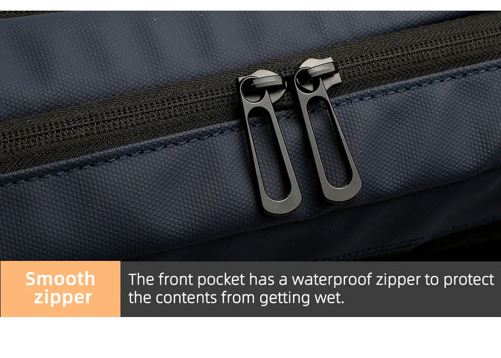 HK Slim Backpack For Men 15.6 Inch Laptop Bags Waterproof Minimalist Business Ba - View 25