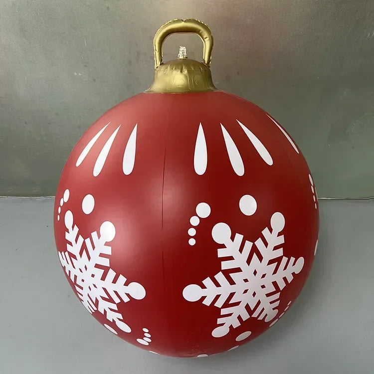 60cm Outdoor Christmas Inflatable Decorated Ball PVC Giant Big Large B - View 34