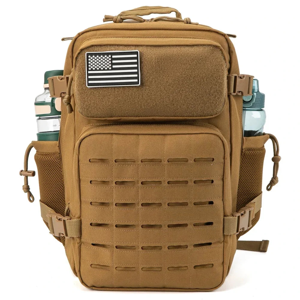 25L/45L Men's and Women's Tactical Backpacks , Outdoor Activities, Sma - Texture Detail