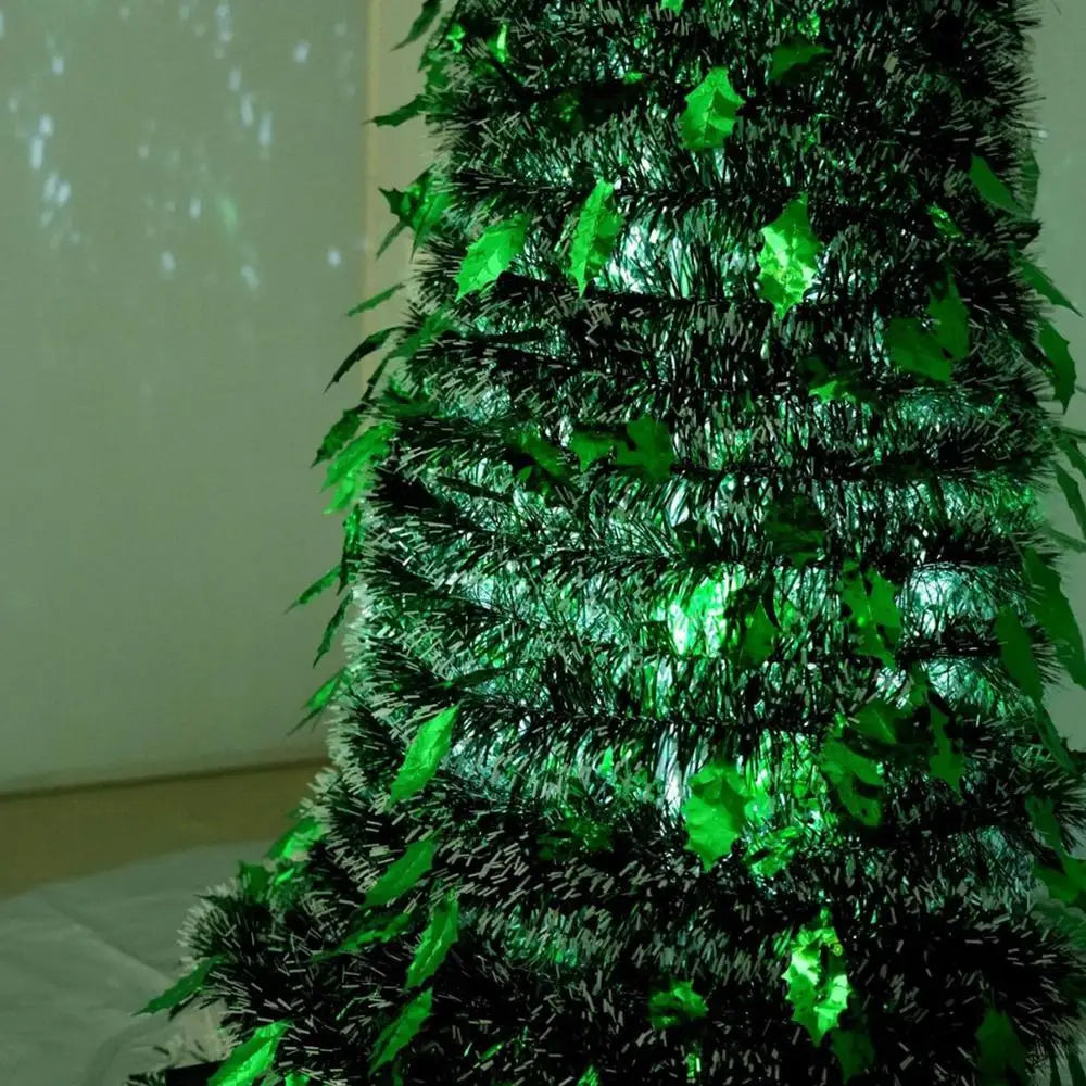 Christmas Tree 5 Ft Festival Ornament Faux Foldable Christmas Tree Chr - View 18