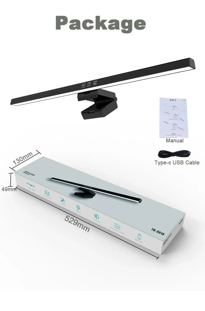 50 CM LED Computer Monitor Light Bar For Learning/Reading Dimming Nigh - View 21
