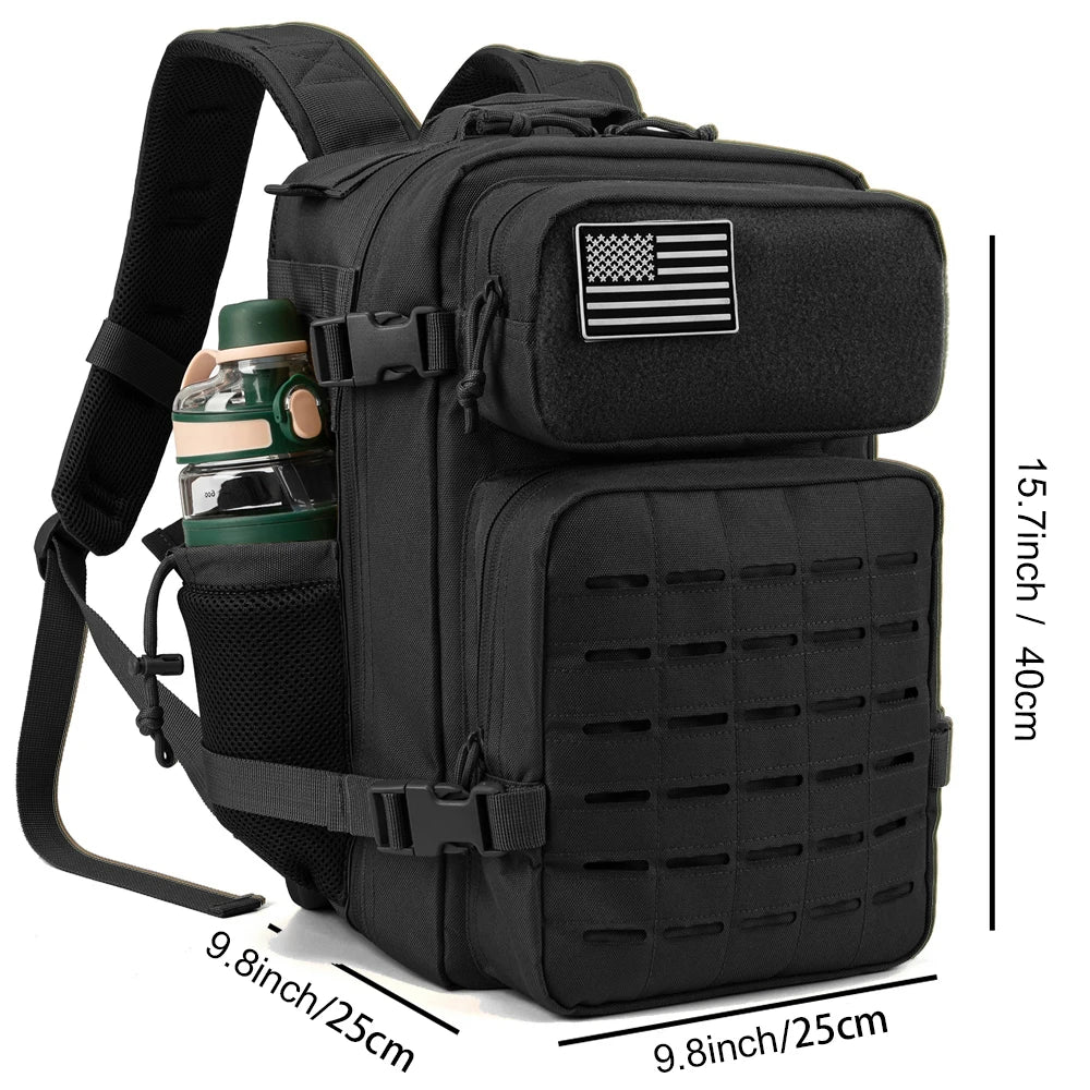 25L Tactical Backpack Outdoor Bag Fitness Backpack MOLLE Backpack Wome - Alternative Angle