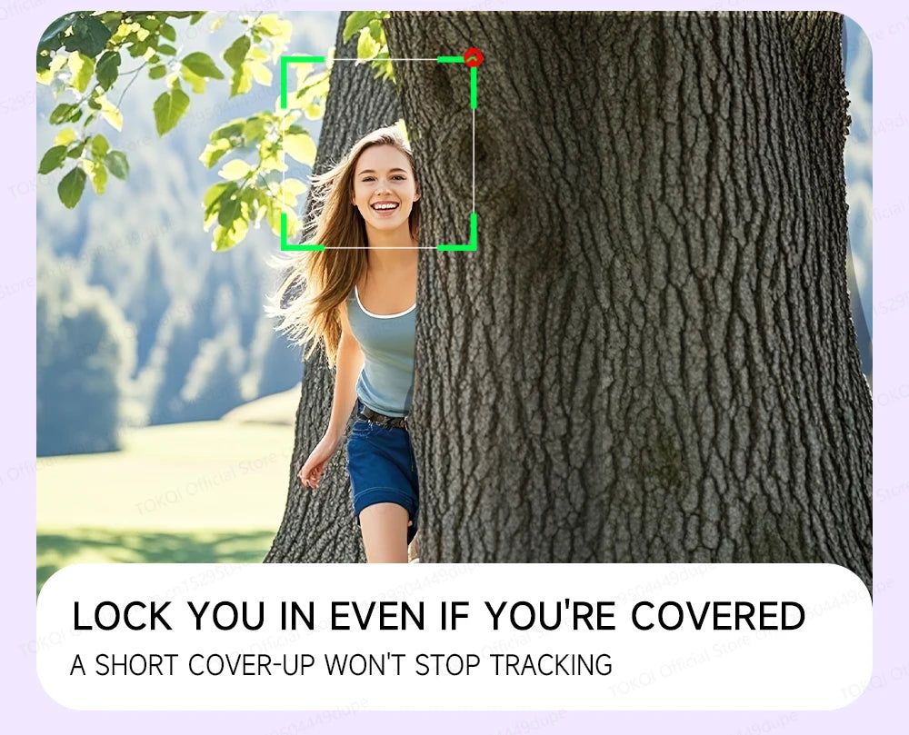 AI Tracking Deskpot Gimbal Tripod with Extendable Selfie Stick for Mob - Color Variant