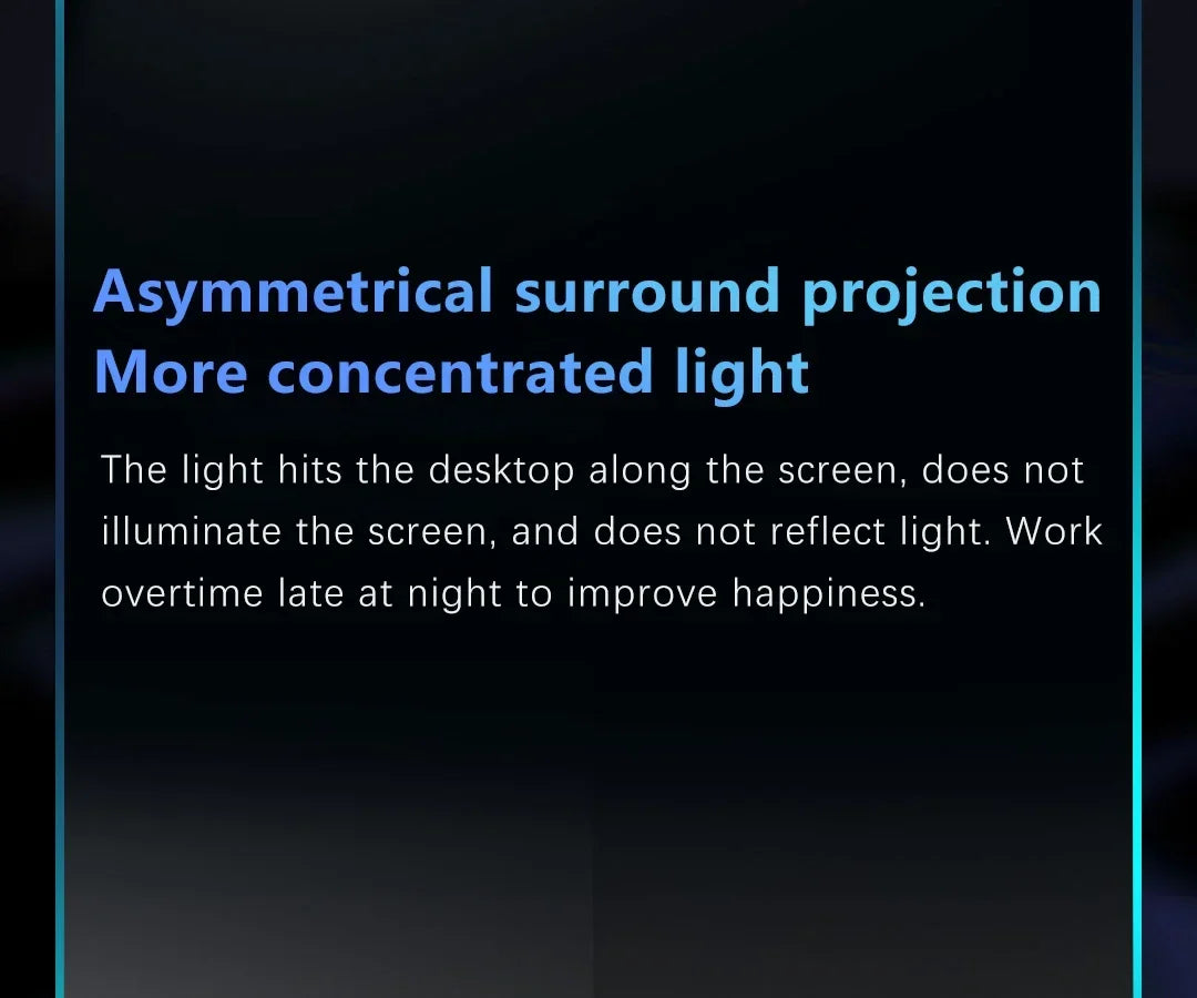 LYMAX Curved Screen Bar Monitor Light With RGB Backlight Screen Hanging Lamp Sma - View 17