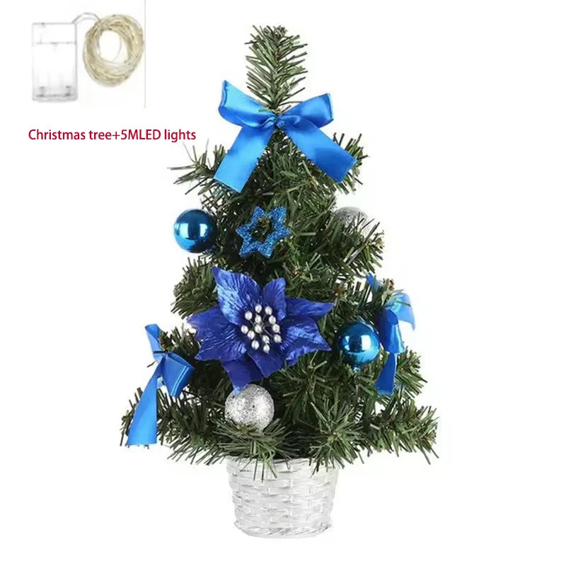 20/30/40cm Christmas Tree Home Bedroom Party Decorations Artificial Ch - Full Setup View