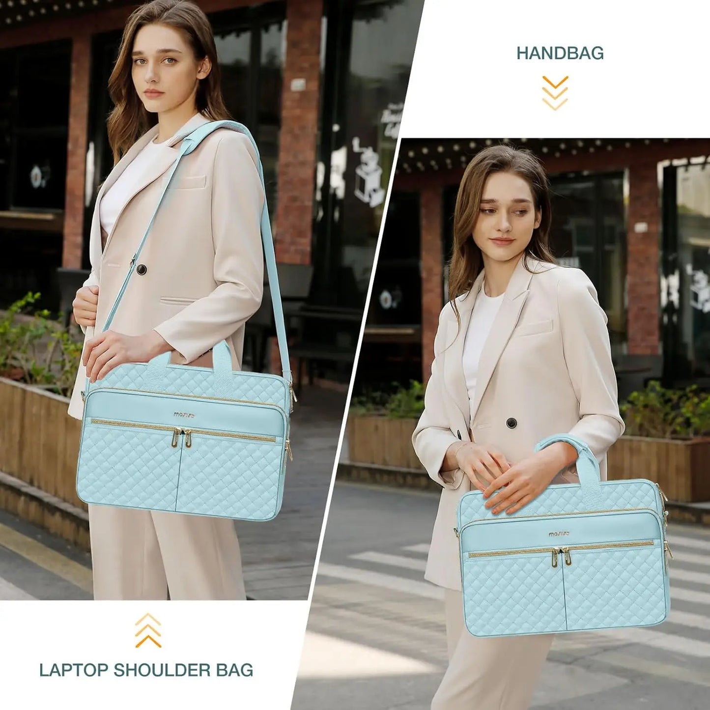 Laptop Bag Briefcase for MacBook Air Pro 15 16 inch M1 M2 M3...