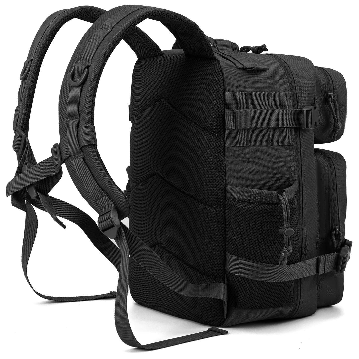 25L Tactical Backpack Outdoor Bag Fitness Backpack MOLLE Backpack Wome - Side View