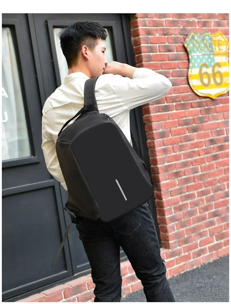Anti-theft Backpack Bag 15.6 Inch Laptop Men Mochila Male Waterproof B - View 23