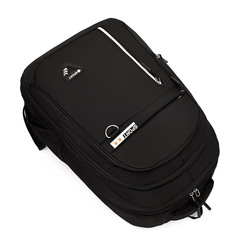 Minimalist Large Capacity Backpacks Men's Waterproof Oxford Commute School Backp - View 28
