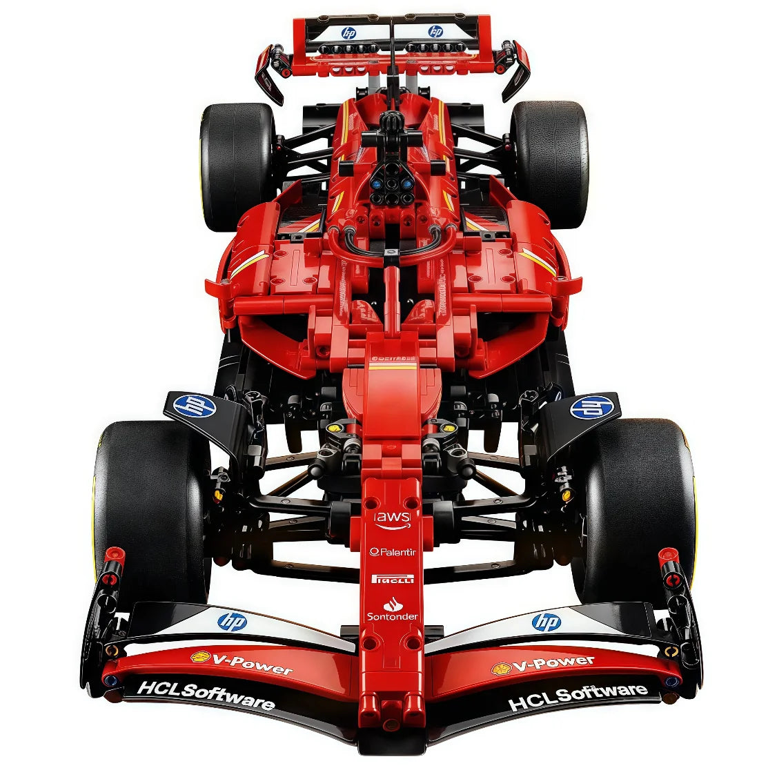 Hot DealsTechnical SF F1 Series RaceCar 42207 Supercar Assemble Puzzle Creative - Back View