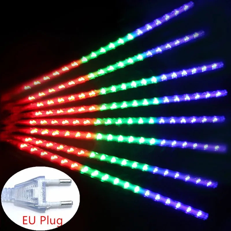 Christmas LED Meteor Garland Festoon Holiday Strip Light Outdoor Water - View 24
