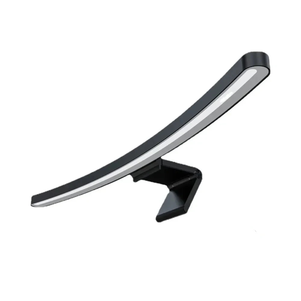 LYMAX Curved Screen Bar Monitor Light With RGB Backlight Screen Hanging Lamp Sma - Side View