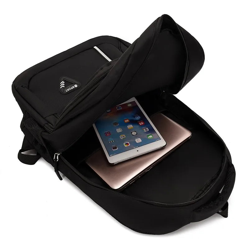 Minimalist Large Capacity Backpacks Men's Waterproof Oxford Commute School Backp - View 4