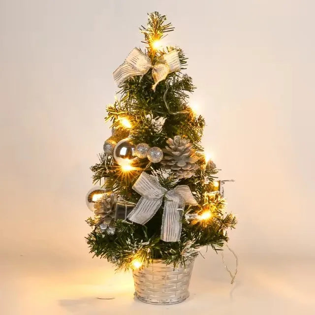 20/30/40cm Christmas Tree Home Bedroom Party Decorations Artificial Ch - Lifestyle View