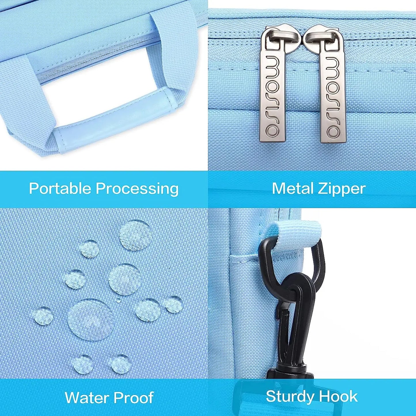 Laptop Bag 13.3 14 15 16 17.3 inch Shoulder HandBag for Macbook Air Pro M1 M2 M3 - View 30