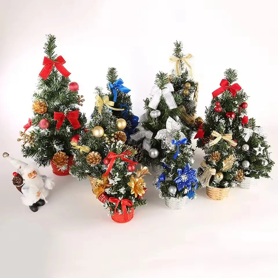 20/30/40cm Christmas Tree Home Bedroom Party Decorations Artificial Ch - Close-up View