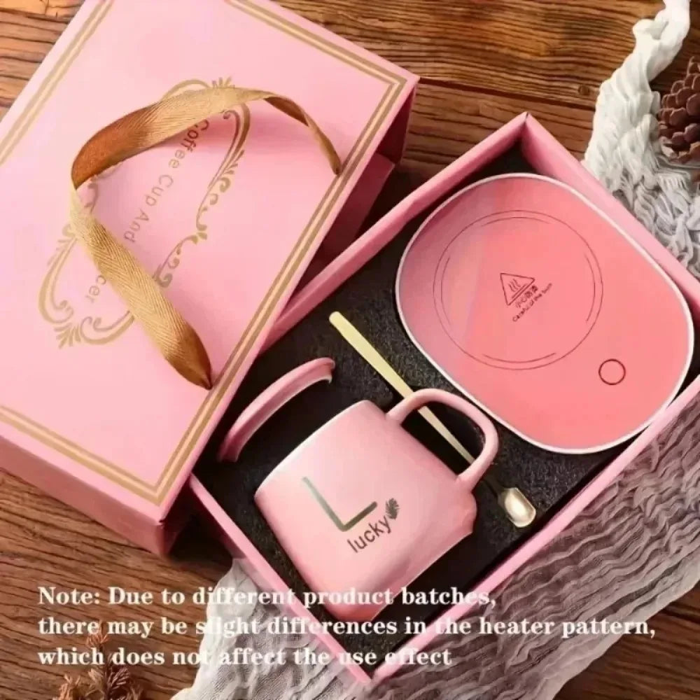 Mug Christmas Gift Set Simplicity Practical Thermostat Cup Multi Scenario Apply - Detail View