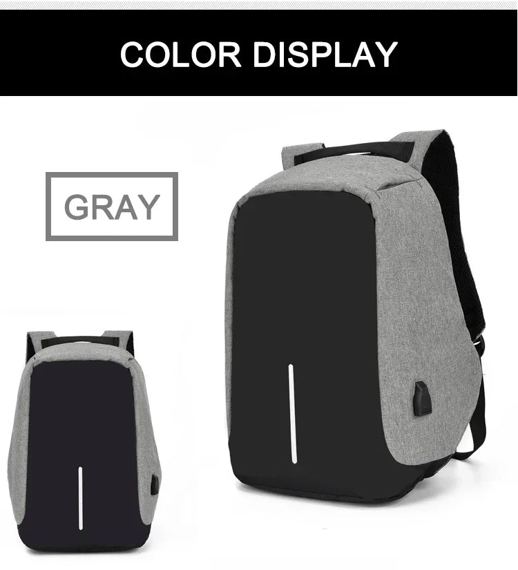 Anti-theft Backpack Bag 15.6 Inch Laptop Men Mochila Male Waterproof B - View 29