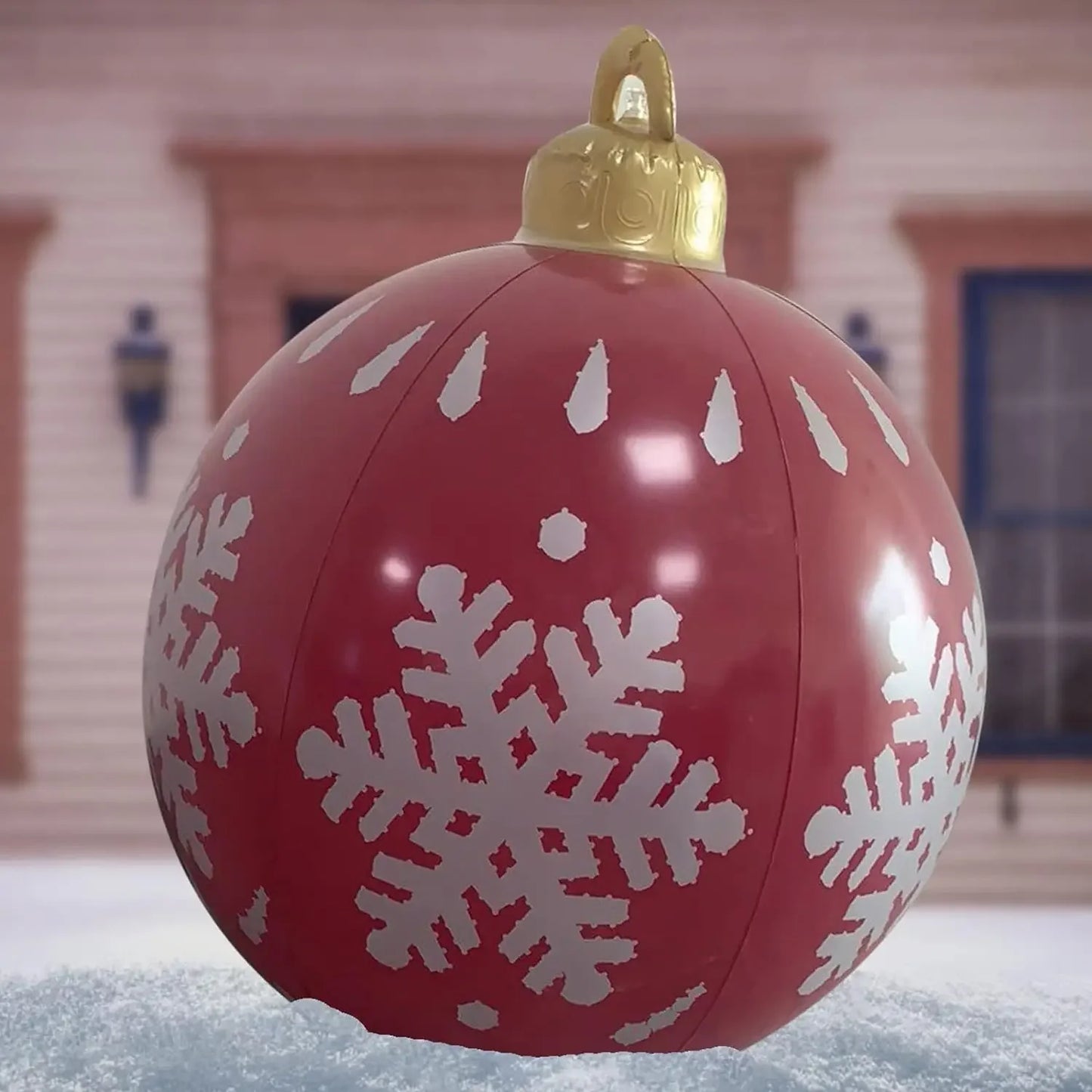 60cm Outdoor Christmas Inflatable Decorated Ball PVC Giant Big Large B - Interior View