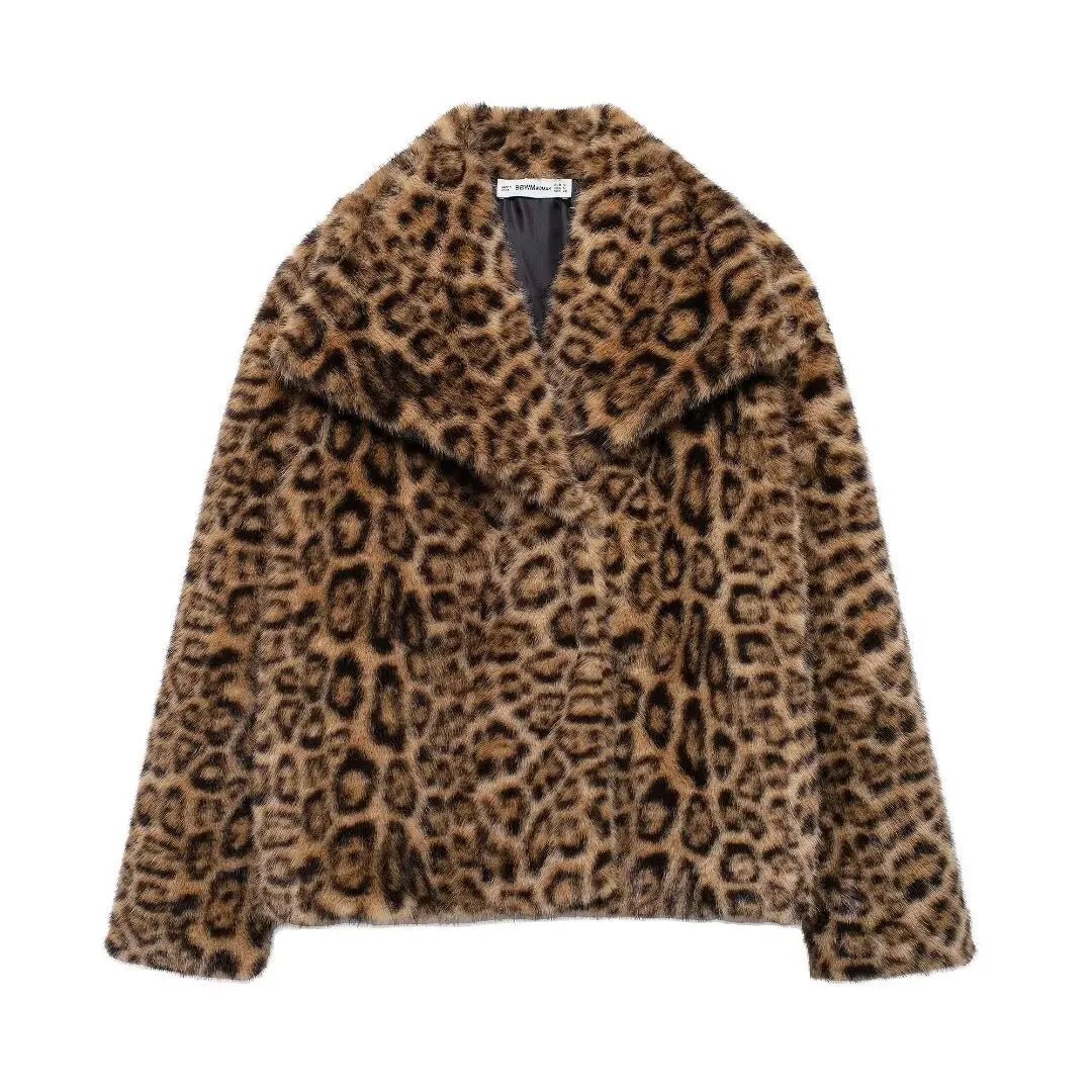 SIYANG 2024 Autumn Winter Women Casual Faux Fur Jackets Fashion Streetwear Solid - View 12