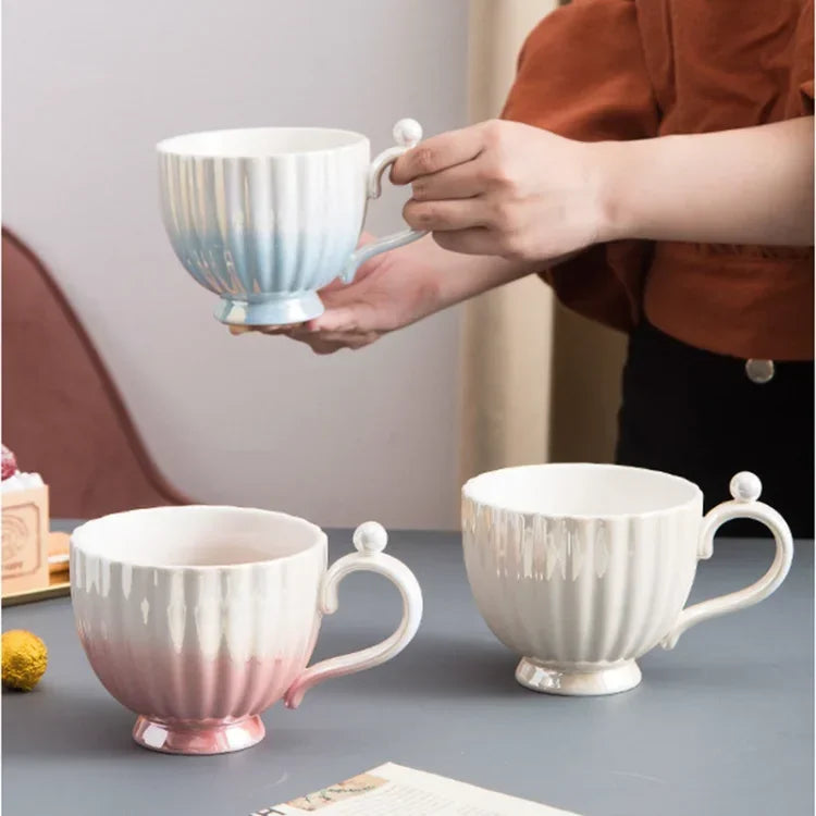 Handbag Shaped Mug Luruxy Coffee Cup Creative Tote Bag Shaped Cups Linner Saucer - View 17