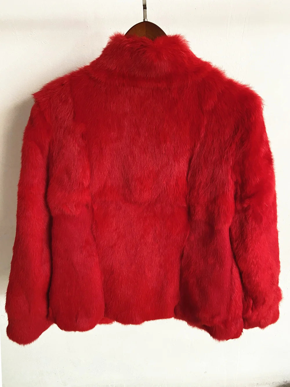 Fancy Rani Natural Rabbit Fur Coat Women Winter Jacket Real Leather And Fur Wome - View 43