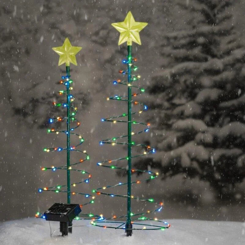 Outdoor Waterproof Solar Led Christmas Tree Decoration Solar Powered String Ligh - View 11