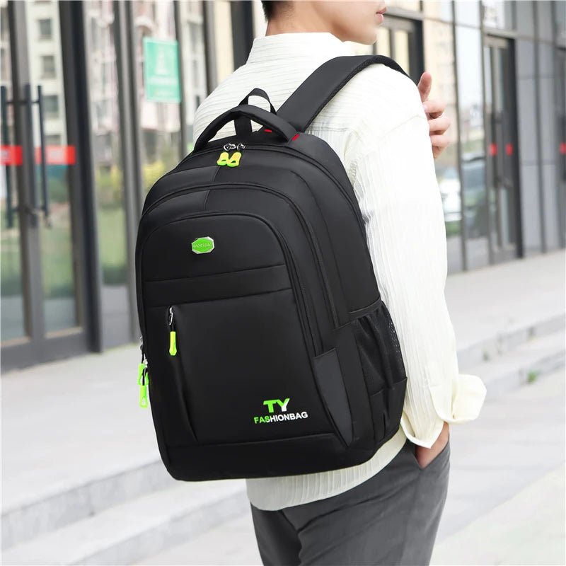 Minimalist Large Capacity Backpacks Men's Waterproof Oxford Commute School Backp - View 35
