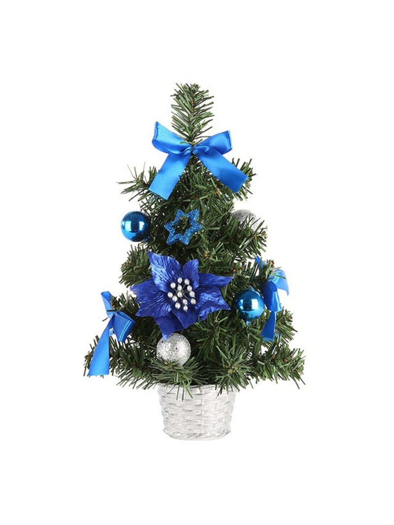 20/30/40cm Christmas Tree Home Bedroom Party Decorations Artificial Ch - Alternative Angle