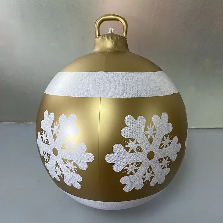 60cm Outdoor Christmas Inflatable Decorated Ball PVC Giant Big Large B - View 49