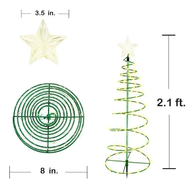 Outdoor Waterproof Solar Led Christmas Tree Decoration Solar Powered String Ligh - View 8