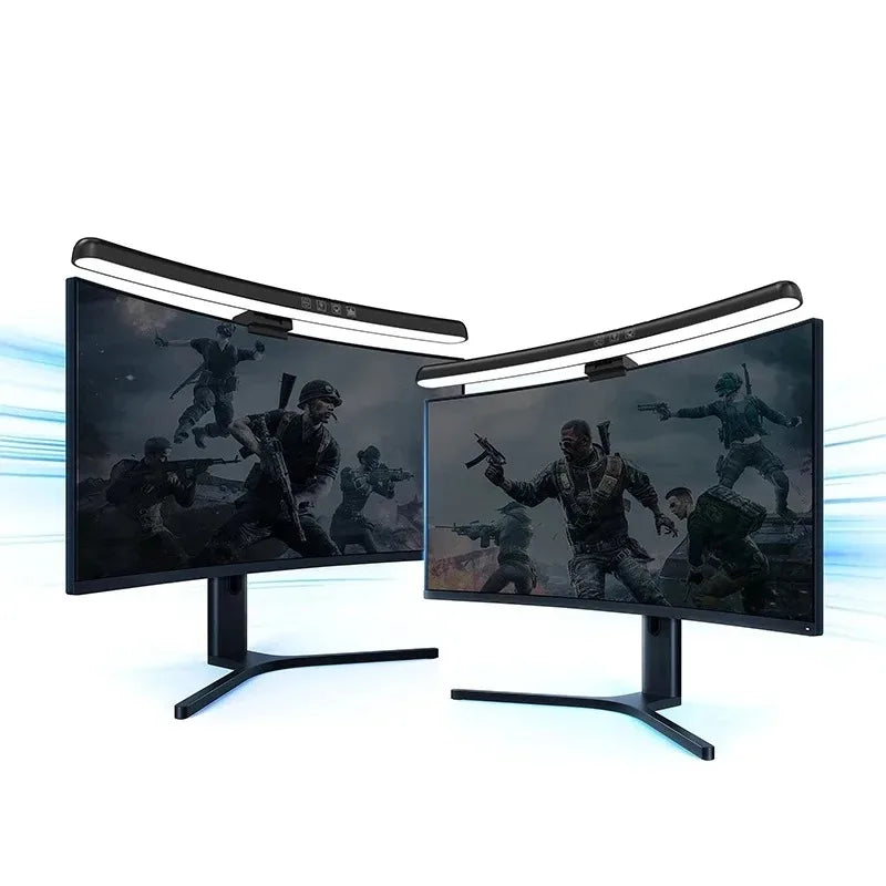 Curved Monitor Light Bar, Stepless Dimming USB Desk Lighting Lamp Applicable to - View 14