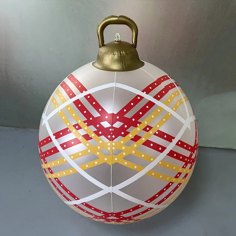 60cm Outdoor Christmas Inflatable Decorated Ball PVC Giant Big Large B - View 31