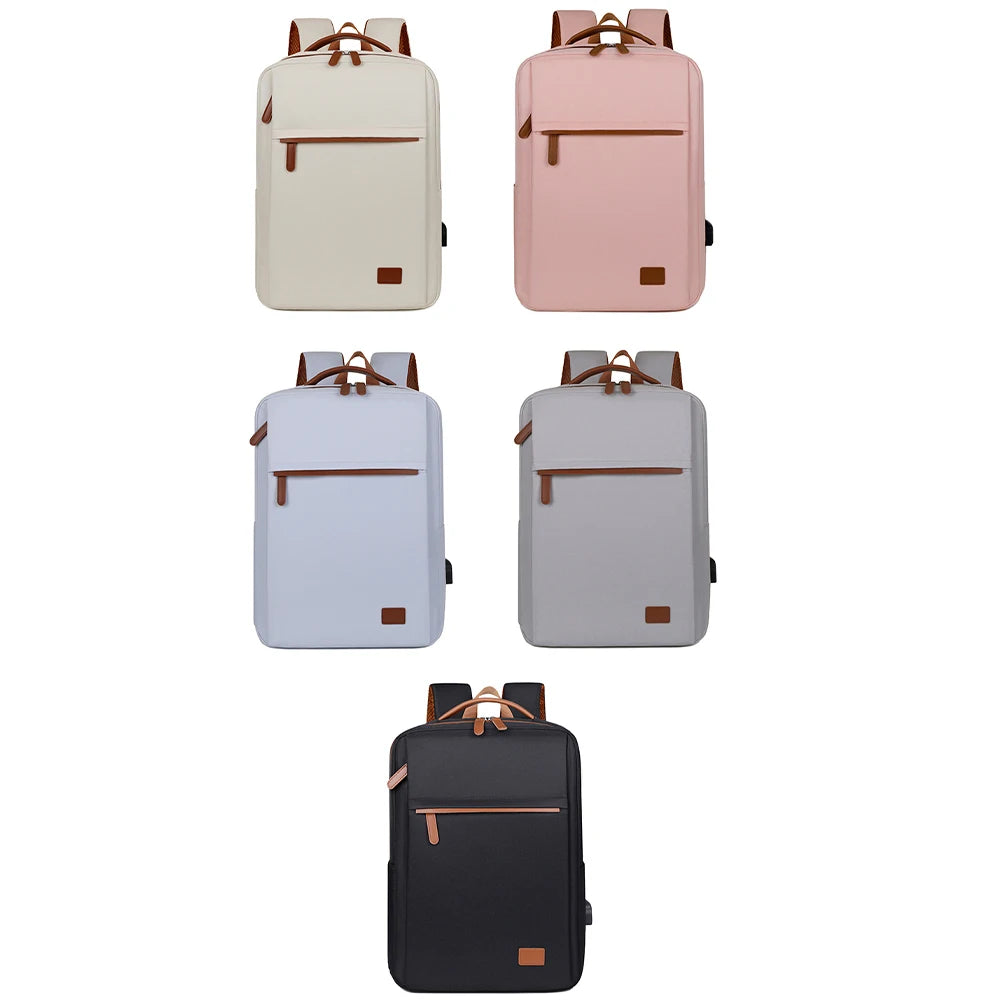 New Computer Bag, Backpack, Men's and Women's Large Capacity Travel, Commuting, - Detail View