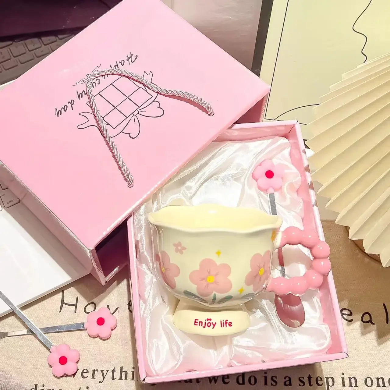 Girls Birthday Gift Souvenir Coffee Mug Household Ceramic Cup High Value Cup Mug - View 6